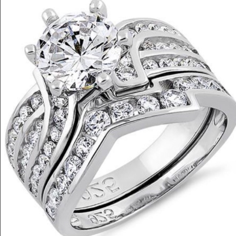 9.25 Silver Women’s’ 2 Piece Ring
